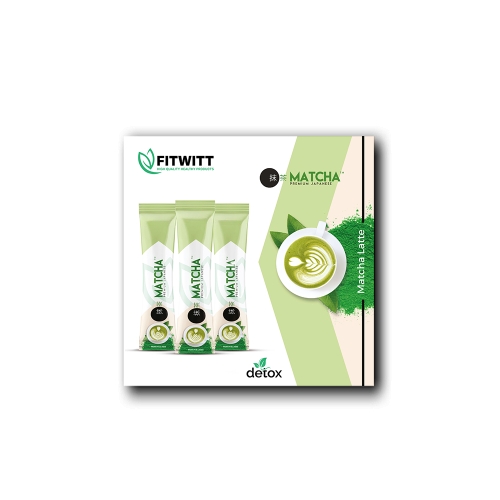 Japanese matcha for weight loss with a latte flavor