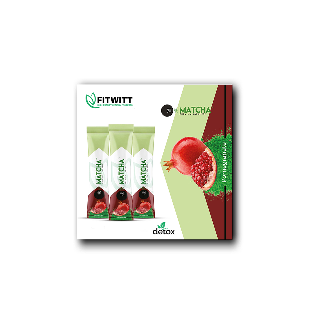 Japanese Matcha For Weight Loss With a Pomegranate Flavor