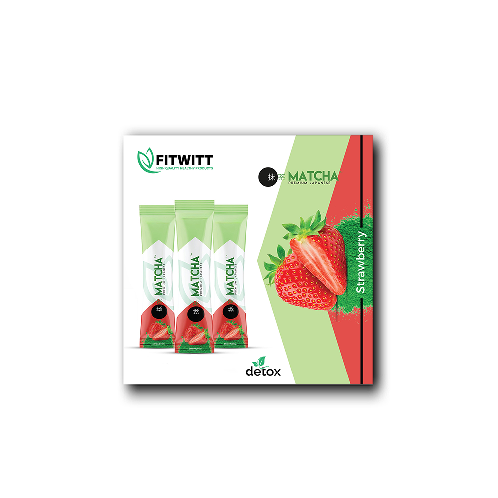 Japanese Matcha For Weight Loss With a Strawberry Flavor