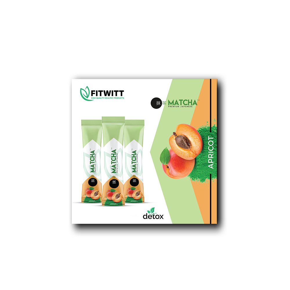 Japanese Matcha For Weight Loss With a Apricot Flavor